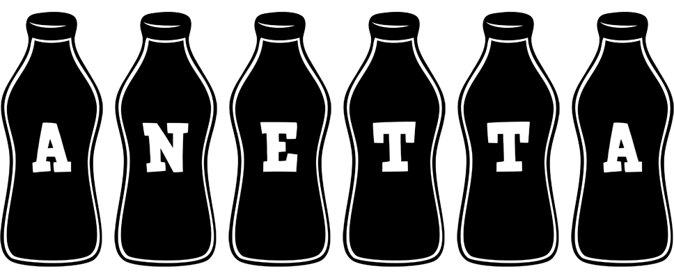 Anetta bottle logo