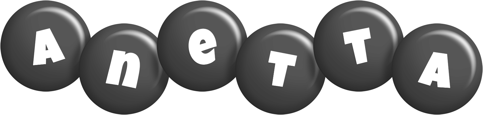 Anetta candy-black logo