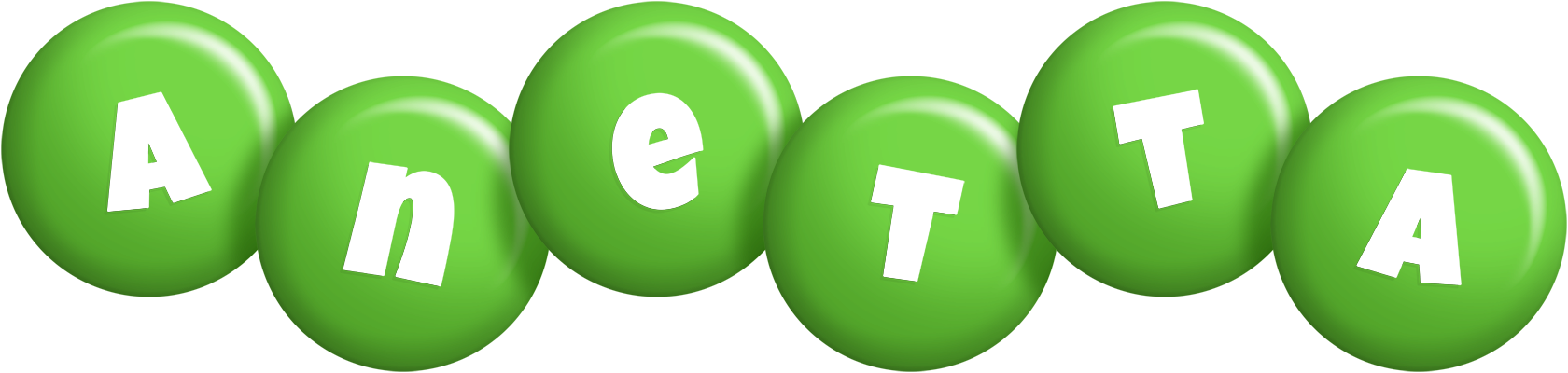 Anetta candy-green logo