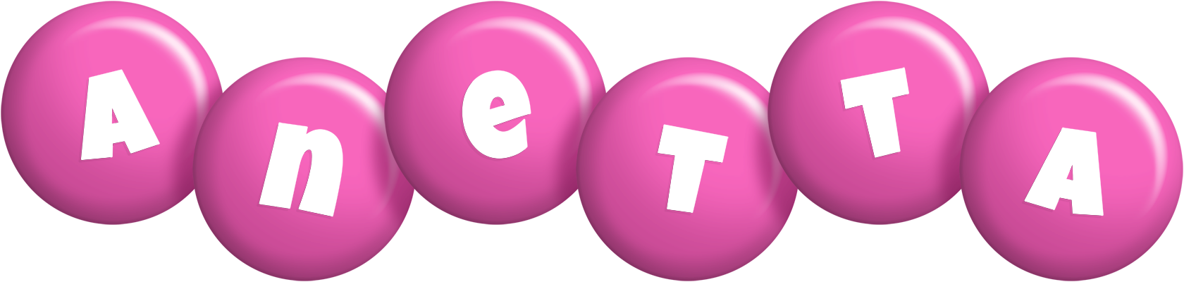 Anetta candy-pink logo