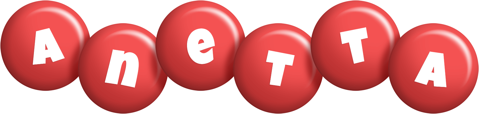 Anetta candy-red logo
