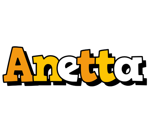 Anetta cartoon logo