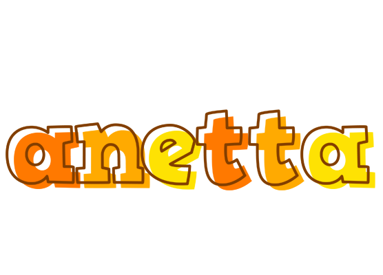 Anetta desert logo