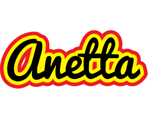 Anetta flaming logo