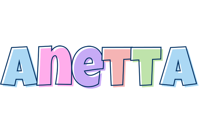 Anetta pastel logo