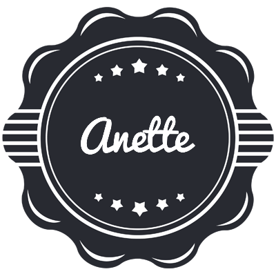 Anette badge logo