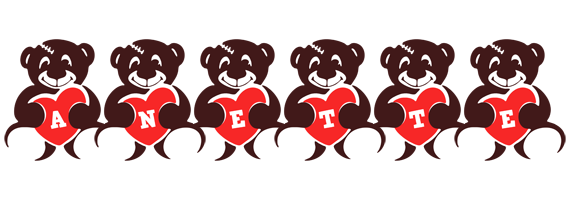 Anette bear logo