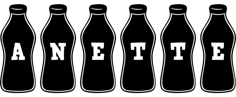 Anette bottle logo