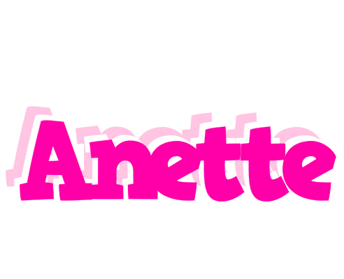 Anette dancing logo