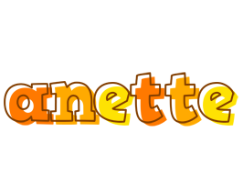 Anette desert logo