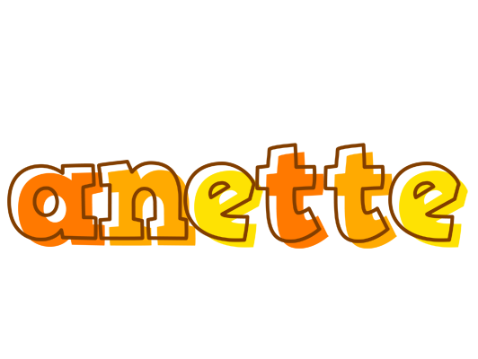Anette desert logo