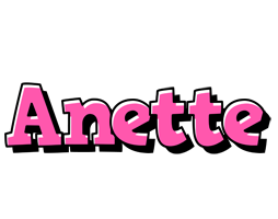 Anette girlish logo