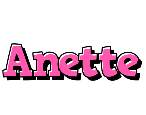 Anette girlish logo