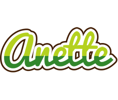 Anette golfing logo