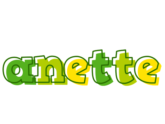 Anette juice logo