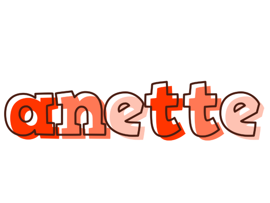 Anette paint logo