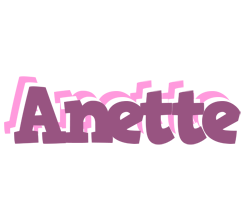 Anette relaxing logo