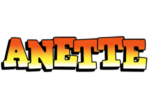 Anette sunset logo