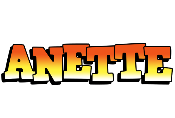 Anette sunset logo