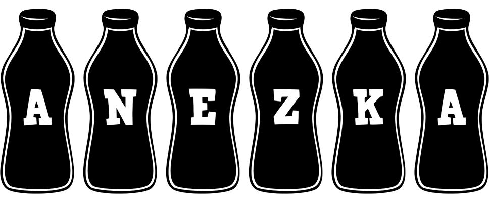Anezka bottle logo
