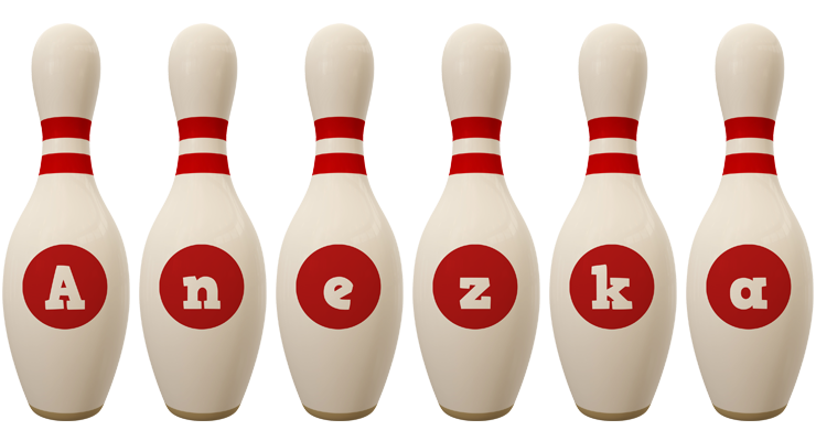 Anezka bowling-pin logo