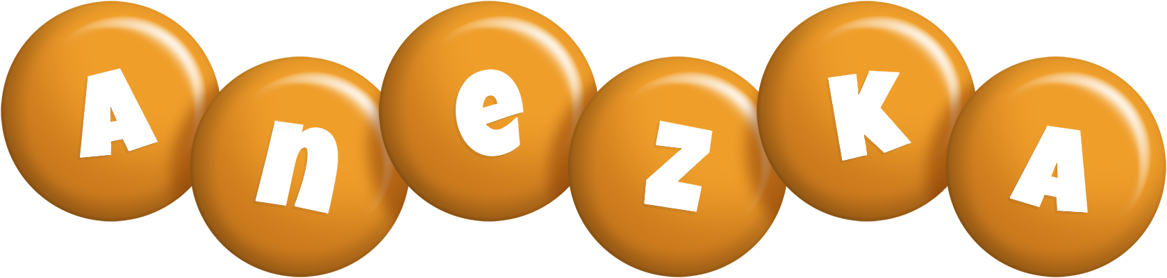 Anezka candy-orange logo
