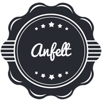 Anfelt badge logo