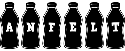 Anfelt bottle logo