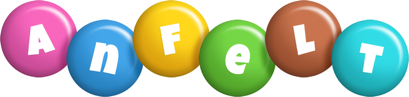 Anfelt candy logo