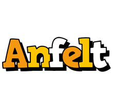 Anfelt cartoon logo