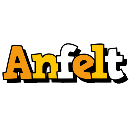 Anfelt cartoon logo