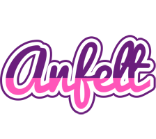 Anfelt cheerful logo