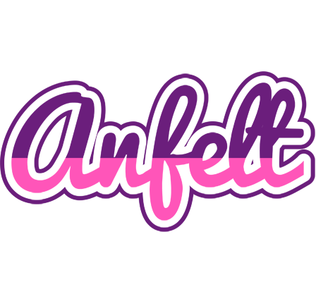 Anfelt cheerful logo
