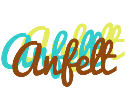 Anfelt cupcake logo