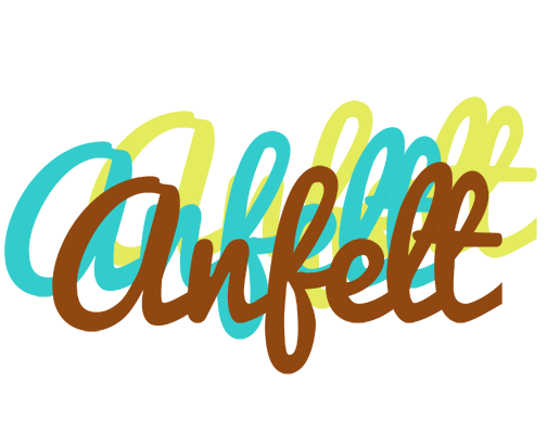 Anfelt cupcake logo