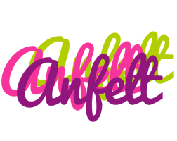 Anfelt flowers logo