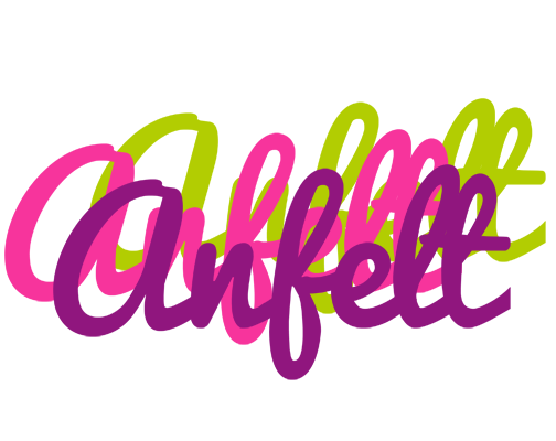 Anfelt flowers logo