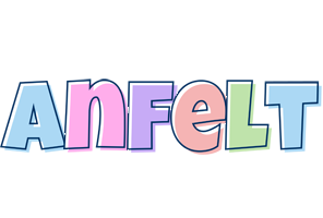 Anfelt pastel logo