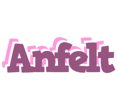 Anfelt relaxing logo