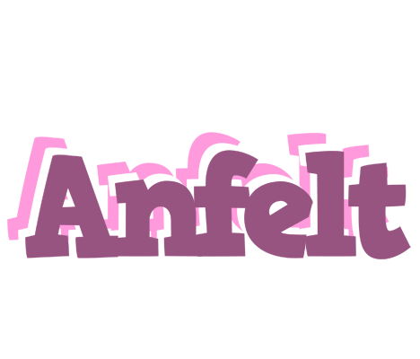 Anfelt relaxing logo