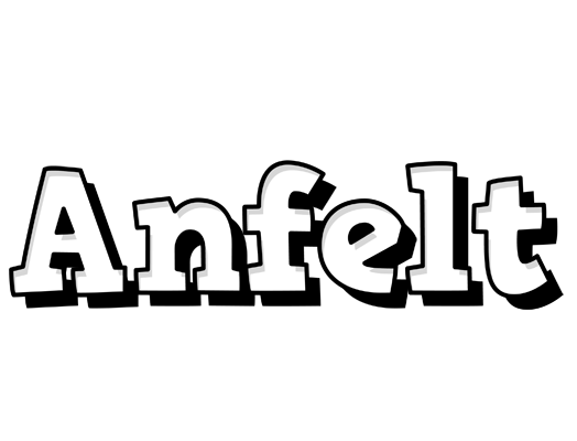 Anfelt snowing logo