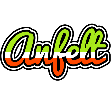 Anfelt superfun logo