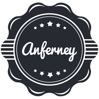 Anferney badge logo
