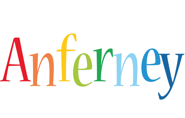 Anferney birthday logo
