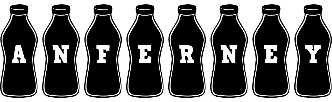 Anferney bottle logo