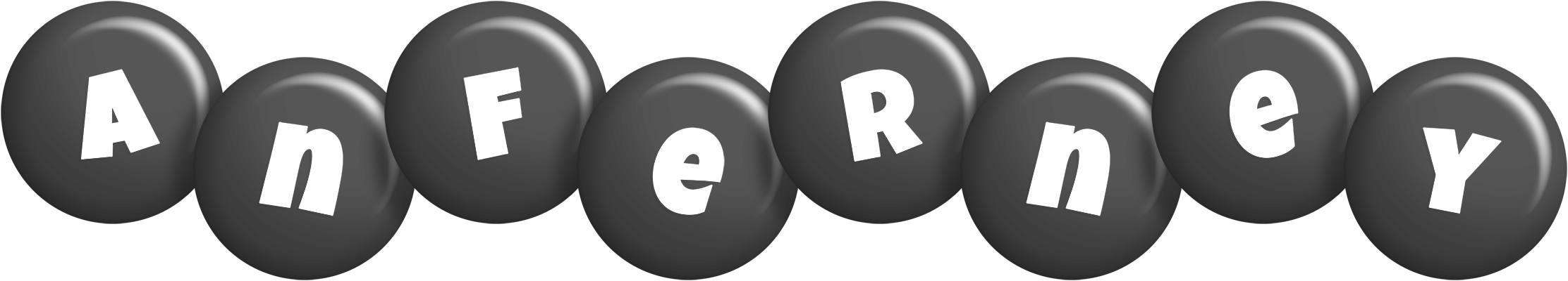 Anferney candy-black logo