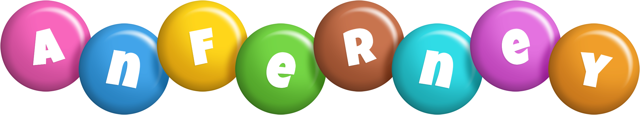 Anferney candy logo