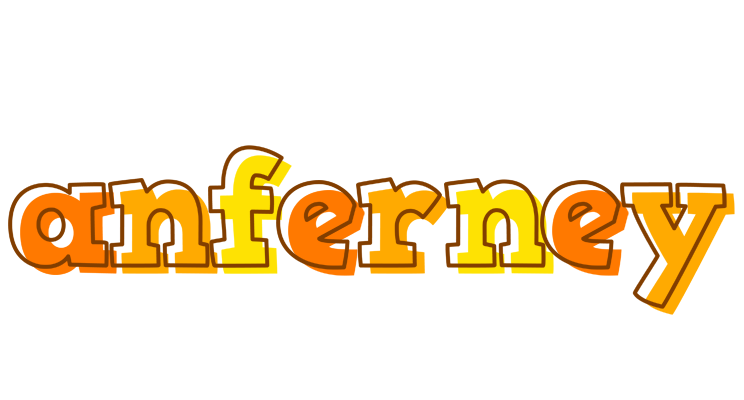 Anferney desert logo