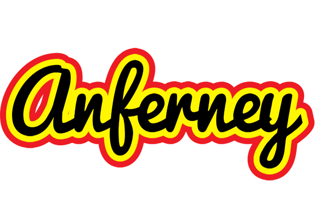 Anferney flaming logo