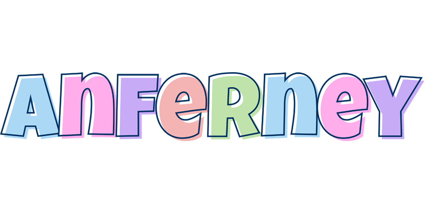 Anferney pastel logo